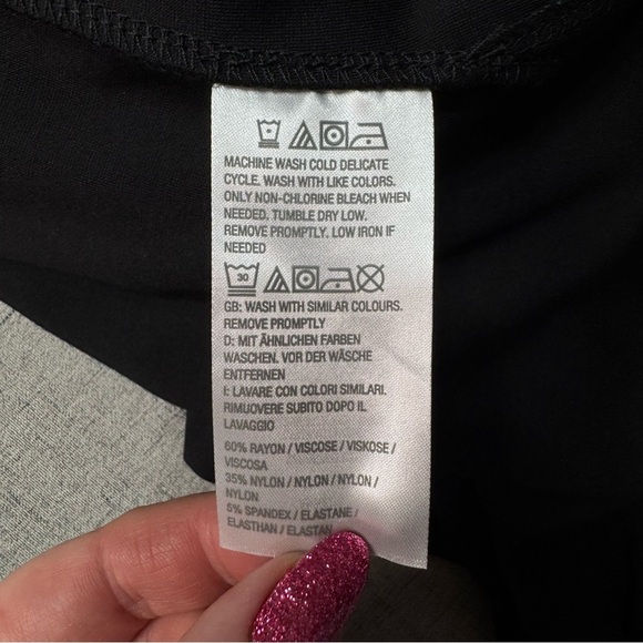 Susan Graver Pet Sleek Ponte Long Sleeve Cardigan Black Size Medium - Picture 9 of 9